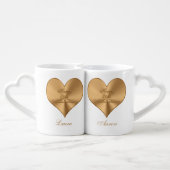 Names and Dates 50th Anniversary Mugs (Back Nesting)