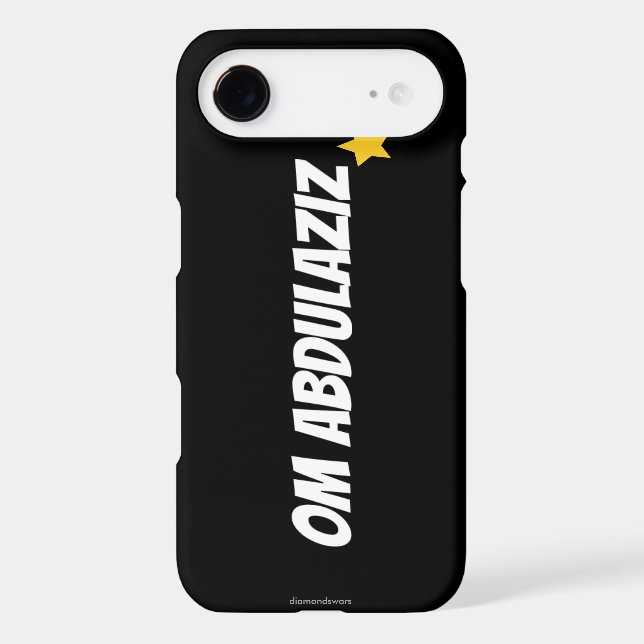 names black Case-Mate iPhone case (Back)