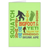Names For Bigfoot (Front)