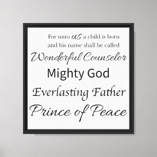 Names of God Canvas Print