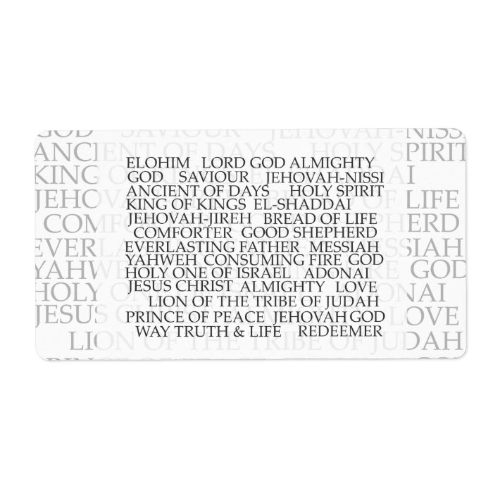 Jesus is the Reason for the Season Personalized Shipping Labels