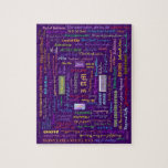 Names Of God Puzzle With Tin at Zazzle