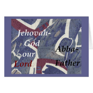 Names of God Scripture collection Cards