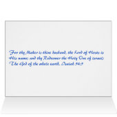 Names of God Scripture collection Cards (Inside Horizontal (Top))