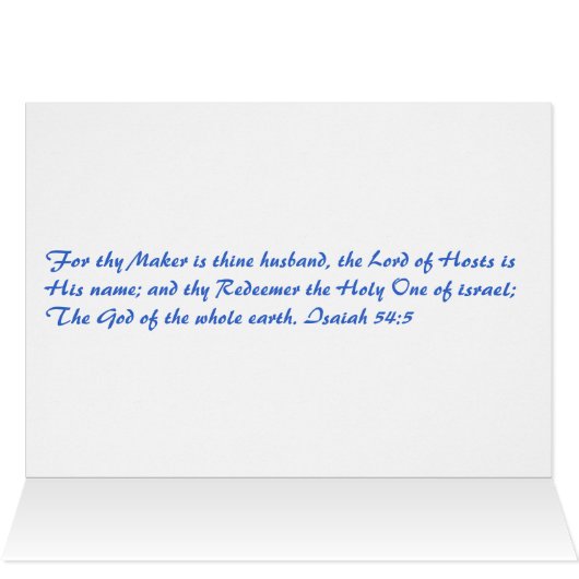 Names of God Scripture collection Cards (Inside Horizontal (Top))
