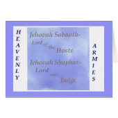 Names of God Scripture collection Cards (Front Horizontal)