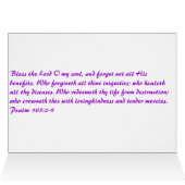 Names of God  Scripture collection Cards (Inside Horizontal (Top))