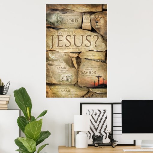 NAMES OF JESUS CHRIST - Christian Art Posters | Zazzle