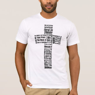 Names of Jesus Cross T-Shirt