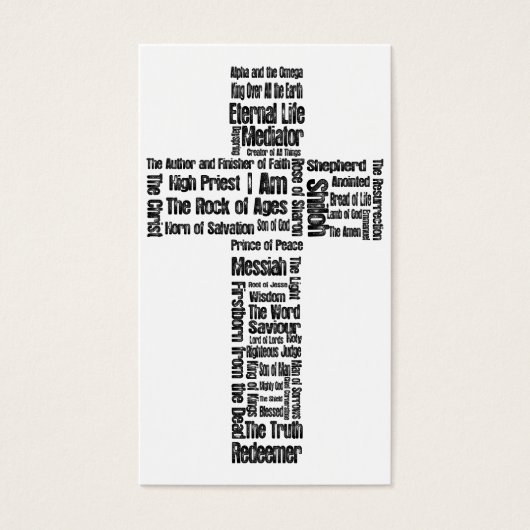 Names of Jesus/ Eph 2: 1-10 Gospel tract (Front)