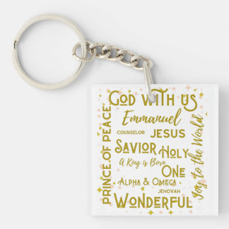 Names of Jesus Key Chain