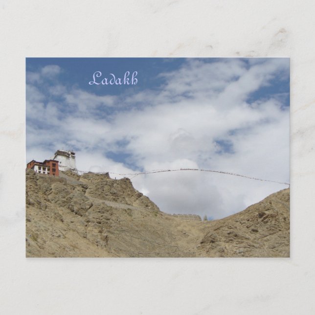 Namgyal Tsemo gompa, Leh, Ladakh, India Postcard (Front)