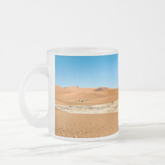 Namib Desert Frosted Glass Coffee Mug