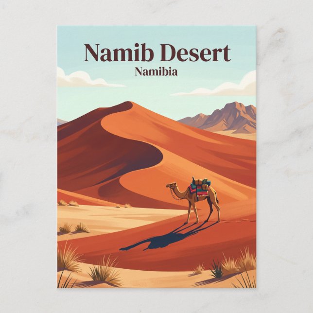 Namib Desert Namibia Postcard (Front)