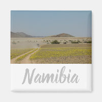 Namibia Africa Landscape Namibian Desert Road 4x4