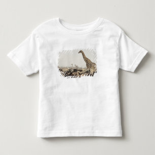 Namibia, Etosha National Park. A lone giraffe Toddler T-shirt