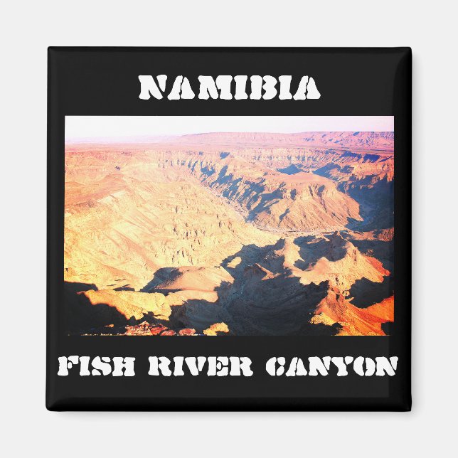 Namibia Fish River Canyon Landscape Nature Magnet (Front)