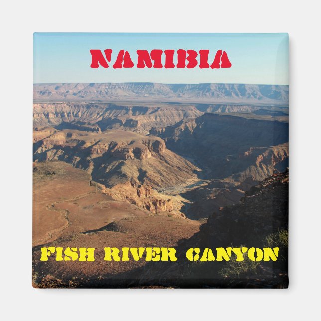 Namibia Fish River Canyon Landscape Nature Magnet (Front)
