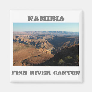 Namibia Fish River Canyon Landscape Nature Magnet