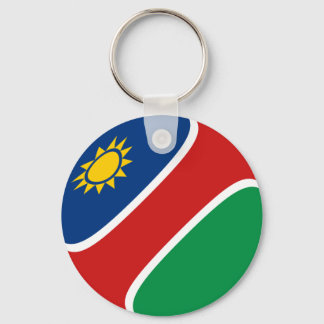 Namibia Fisheye Flag Keychain