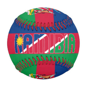 Namibia Flag and Coat of Arms Patriotic Baseball