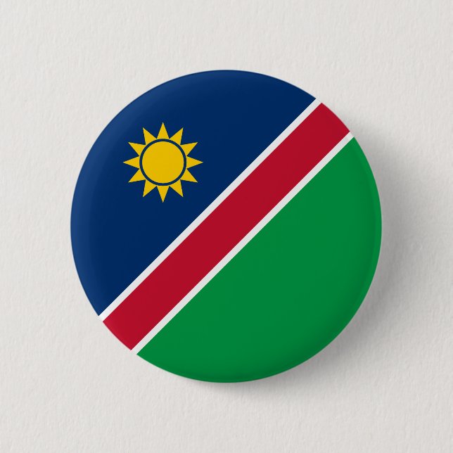 Namibia Flag Button (Front)