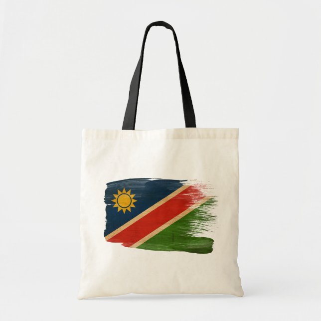 Namibia Flag Canvas Bags (Front)