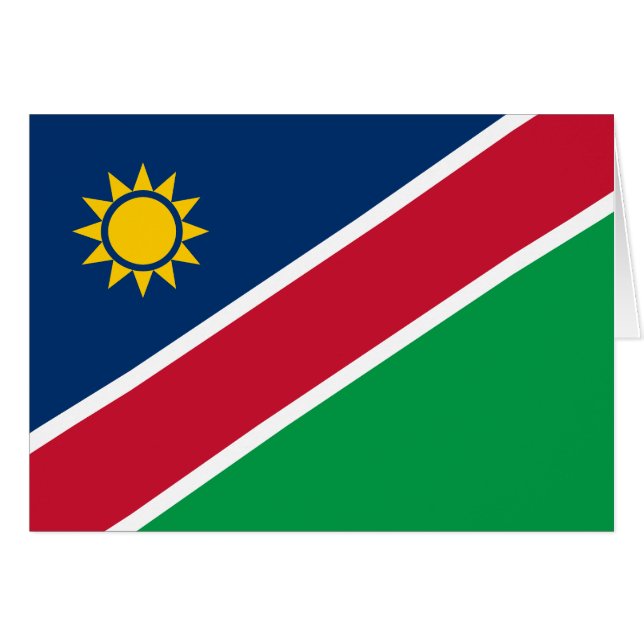 Namibia Flag Cards (Front Horizontal)