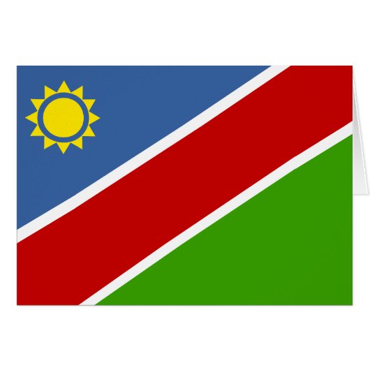 Namibia Flag Cards (Front Horizontal)