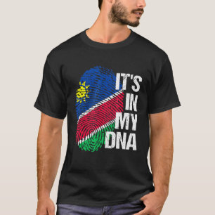 Namibia Flag Dna Roots Heritage Pride Home Vacatio T-Shirt