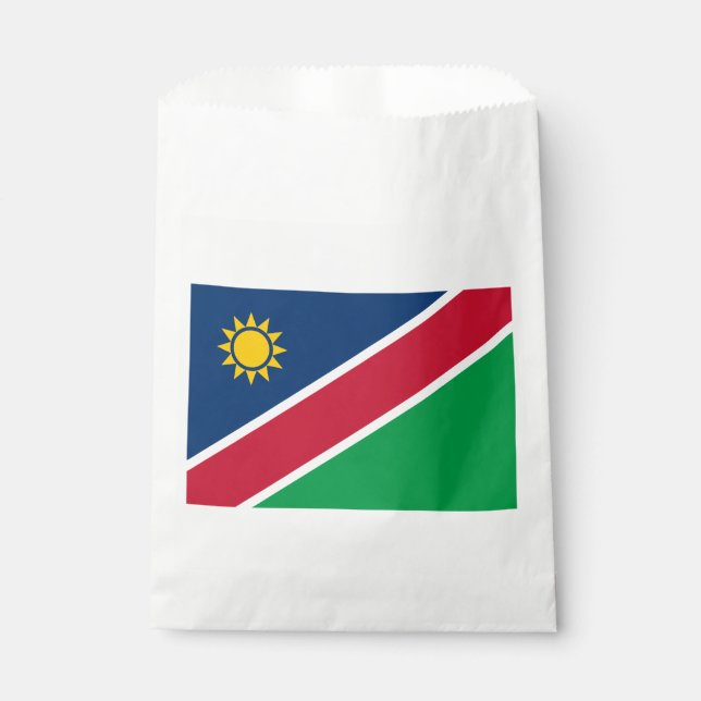 Namibia Flag Favor Bag (Front)