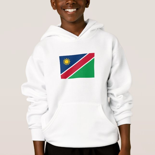 Namibia Flag Hoodie (Front)