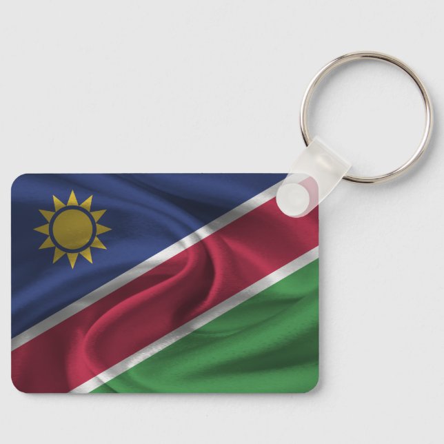 Namibia Flag Keychain (Front)