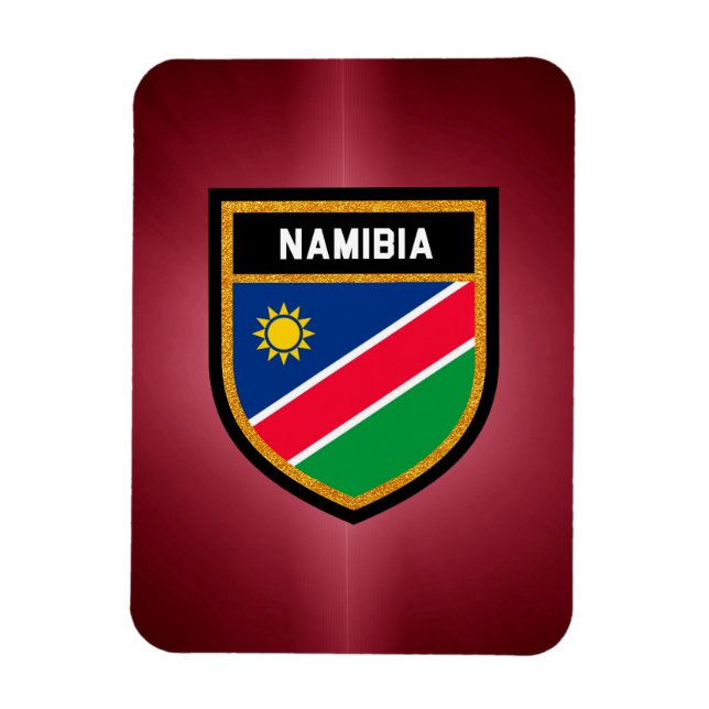 Namibia Flag Magnet (Vertical)