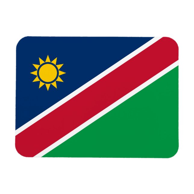 Namibia Flag Magnet (Horizontal)