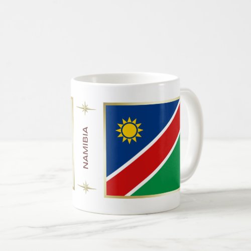 Namibia Flag  Map Mug