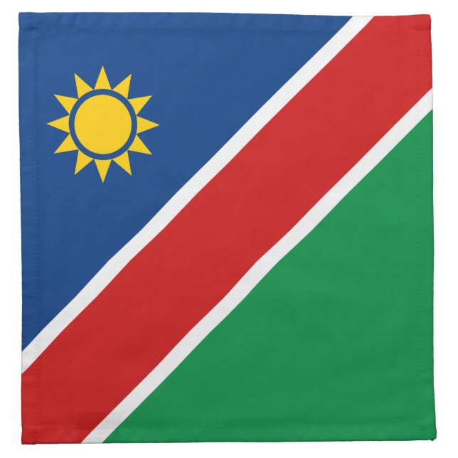 Namibia Flag Napkin (Front)