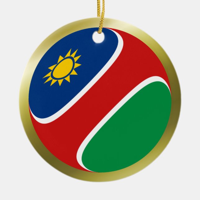 Namibia Flag Ornament (Front)