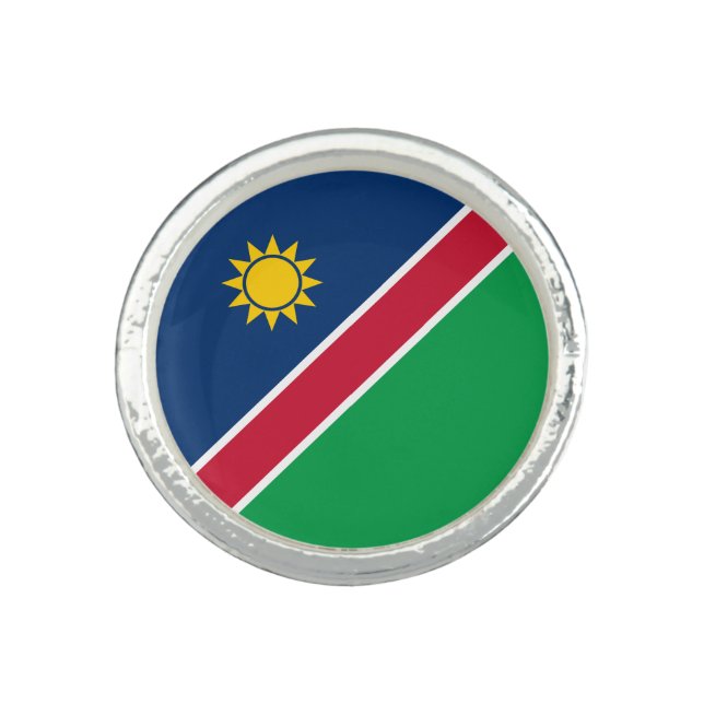Namibia Flag Ring (Front)