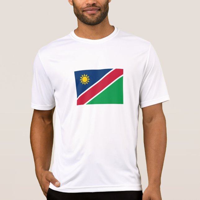 Namibia Flag T-Shirt (Front)