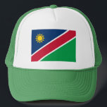 Namibia Flag Trucker Hat<br><div class="desc">Patriotic flag of Namibia.</div>