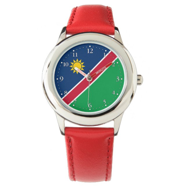 Namibia Flag Watch (Front)