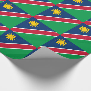 Namibia Flag Wrapping Paper