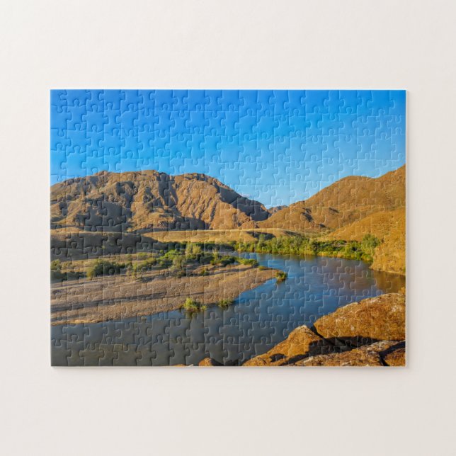 Namibia Kunene River Landscape Nature Jigsaw Puzzle (Horizontal)