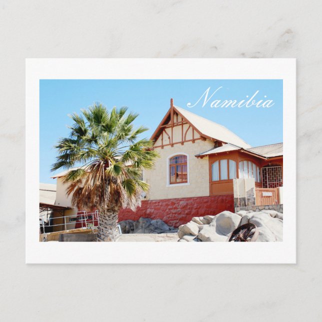 Namibia Lüderitz Architecture Postcard (Front)