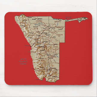 Namibia Map Mousepad