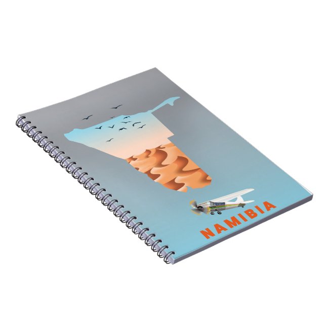 Namibia map notes notebook (Right Side)