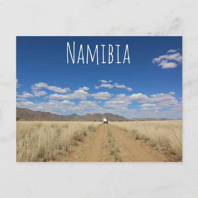 Namibia Marienfluss Savannah Landscape Nature Postcard (Front)