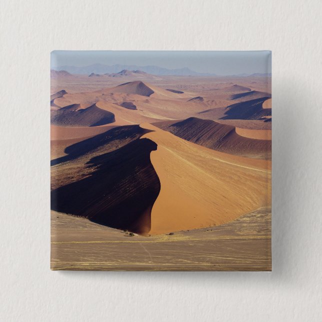 Namibia, Namib-Naukluft Park. Aerial view of Button (Front)