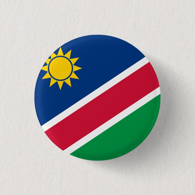 Namibia (Namibian) Flag Button (Front)